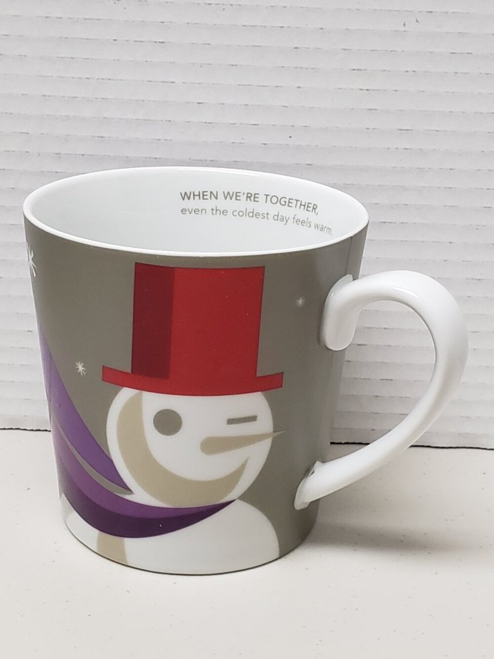 Starbucks Christmas Snowman Mug 2011